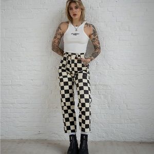 P&Co 304 Service Fatigue Pants in Checkerboard 14UK/8 or 10US